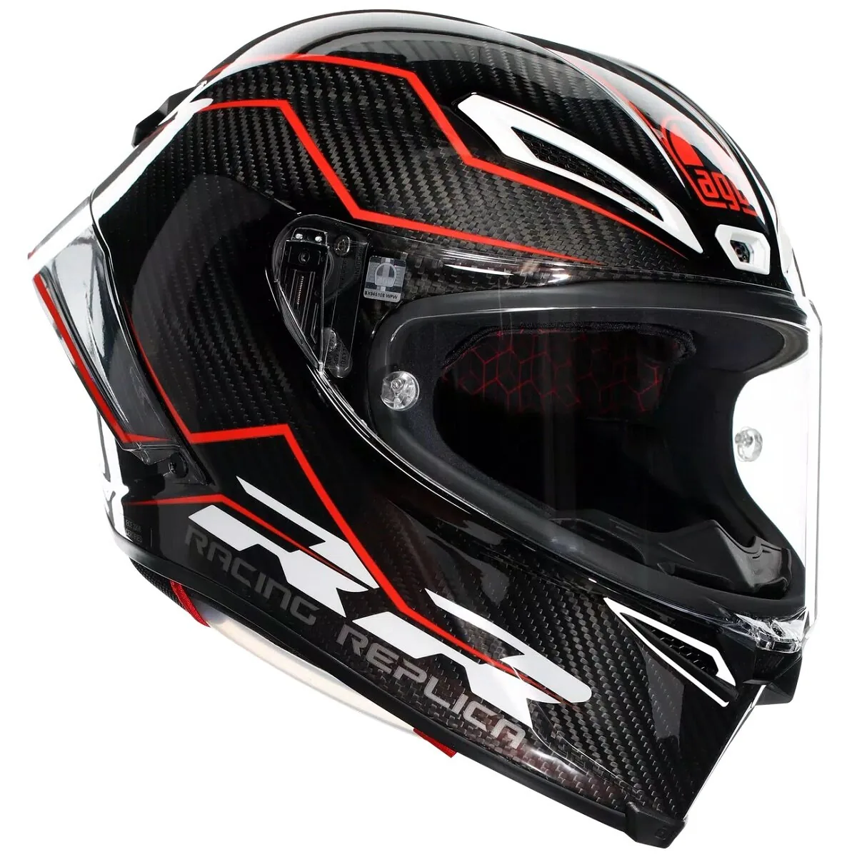 Шлем Agv PISTA GP RR PERFORMANTE CARBON RED