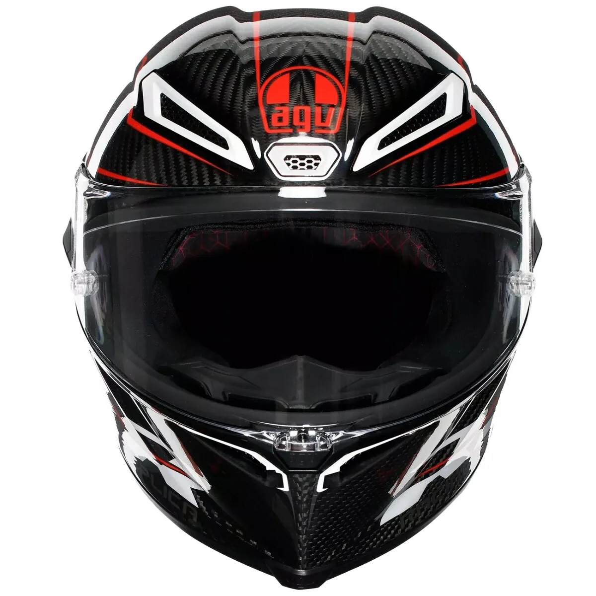 Шлем Agv PISTA GP RR PERFORMANTE CARBON RED — изображение 4