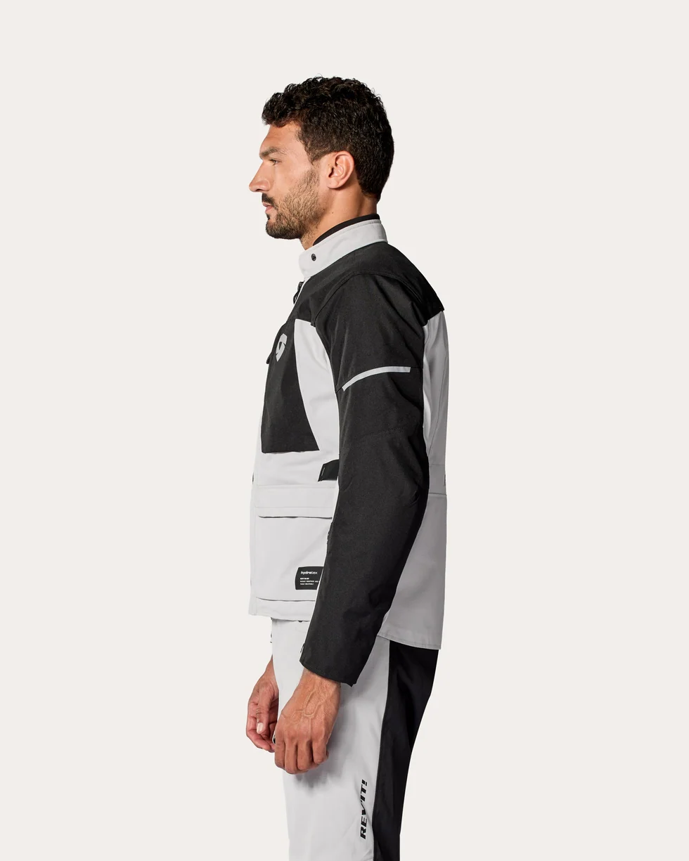 Мотокуртка Revit Convergent H2O Silver/Black — изображение 5