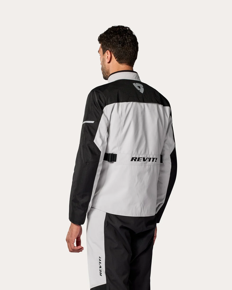 Мотокуртка Revit Convergent H2O Silver/Black — изображение 3