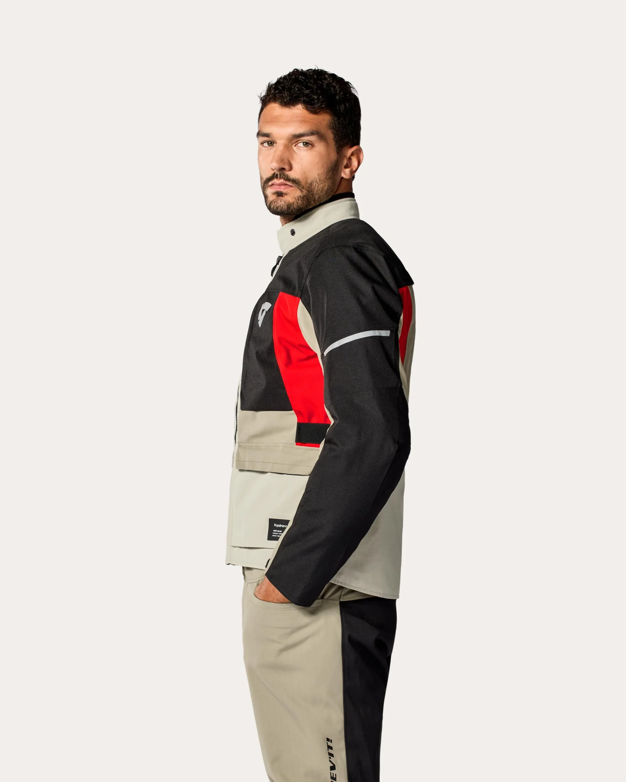 Мотокуртка Revit Convergent H2O Sand-Red — изображение 4