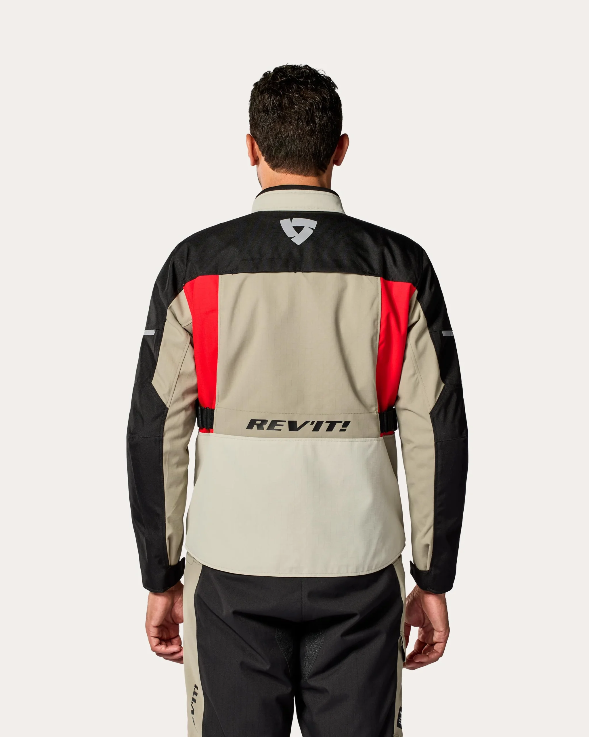 Мотокуртка Revit Convergent H2O Sand-Red — изображение 5