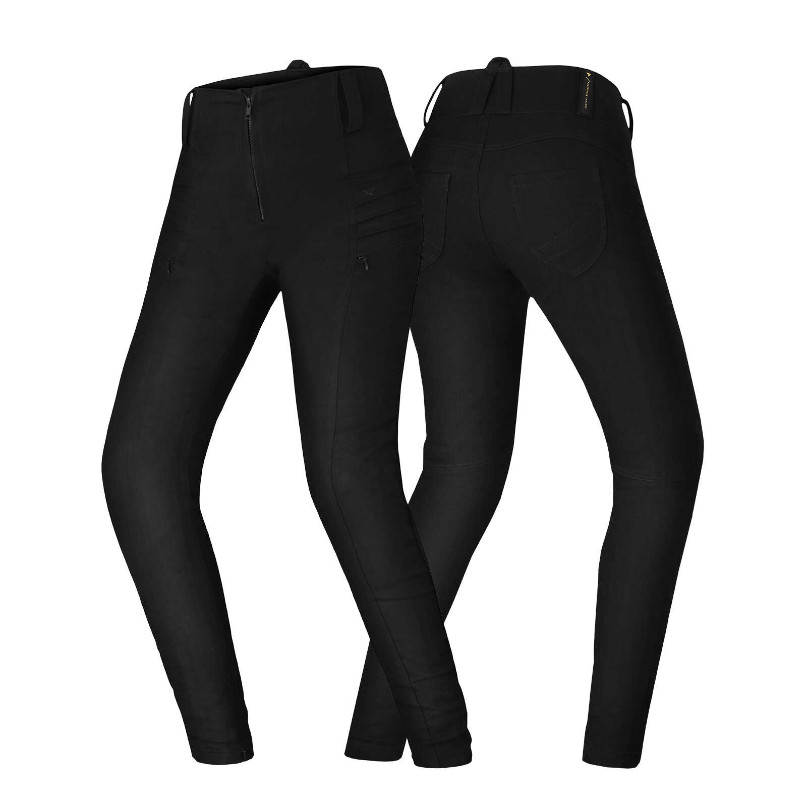 Мотоджинсы женские SHIMA NOX LONG 2.0 BLACK — изображение 3